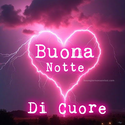 buona notte di cuore immagini nuove