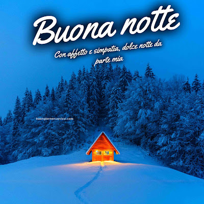 buona notte invernale immagini nuove