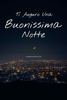 buona notte serena e tranquilla