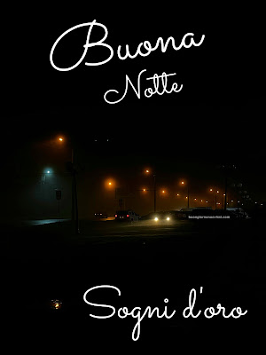 buona notte serena e tranquilla