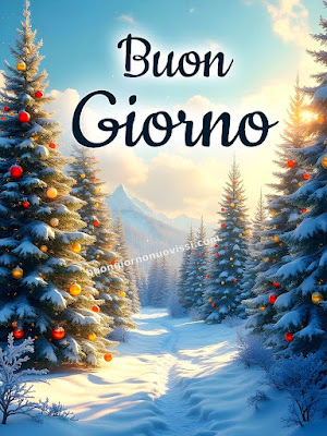 buongiorno invernale immagini nuove