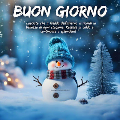 buongiorno inverno immagini nuove