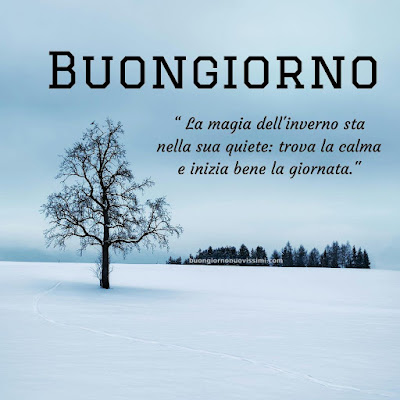 Immagini Buongiorno Invernale