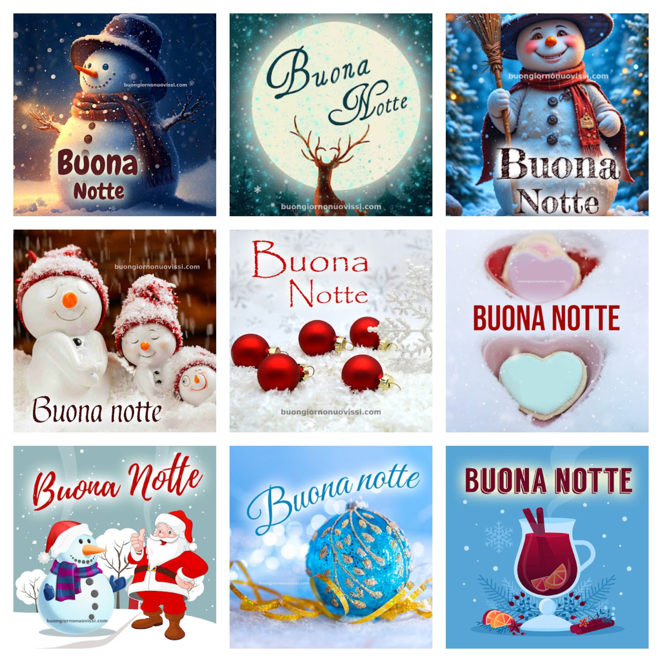 Immagini Della Buona Notte Invernale