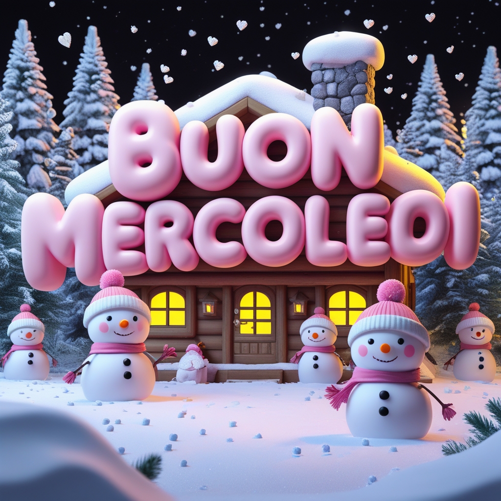 Buongiorno e Buon Mercoledi Invernale 11 1 Buongiorno e Buon Mercoledì Invernale
