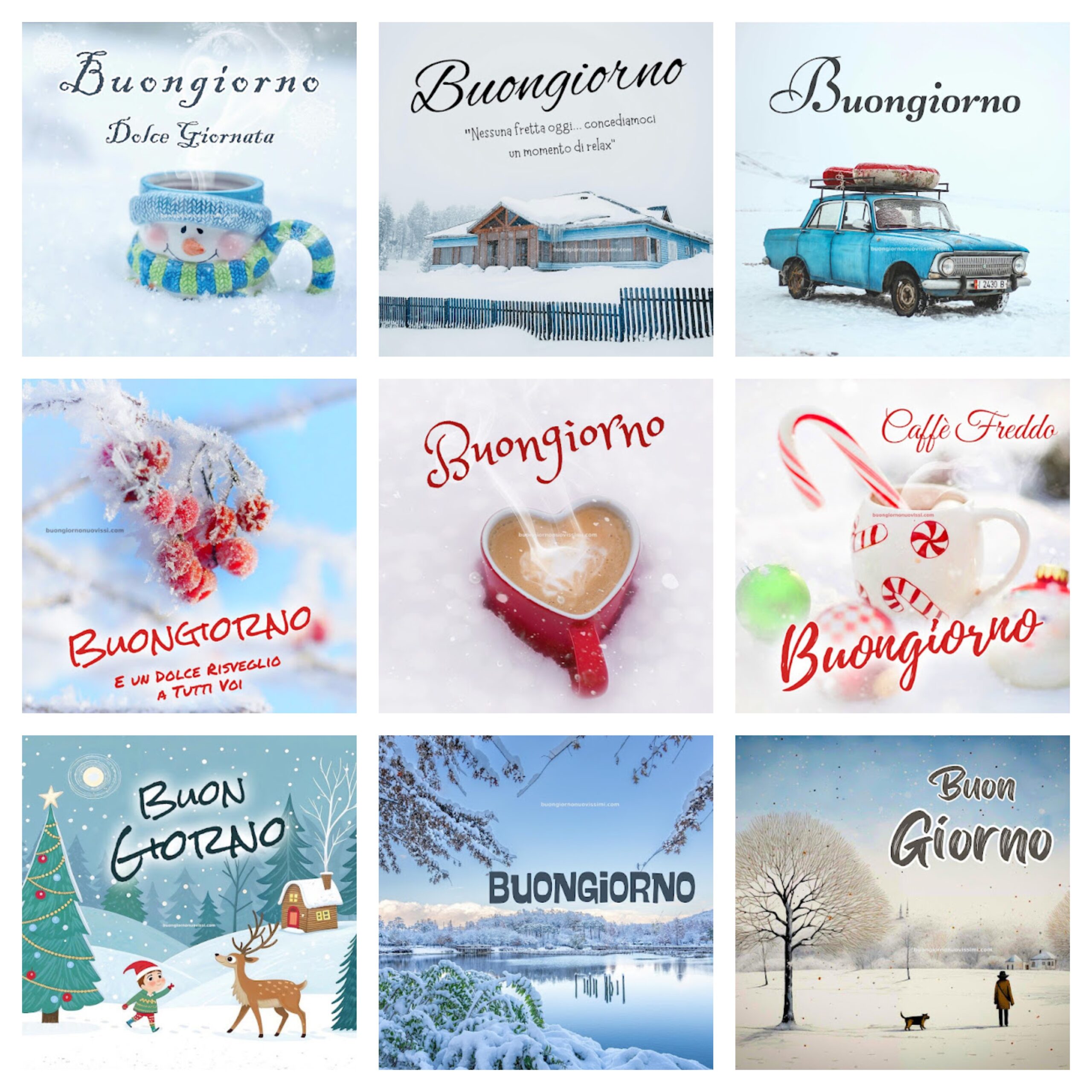 Immagini Buongiorno Invernale