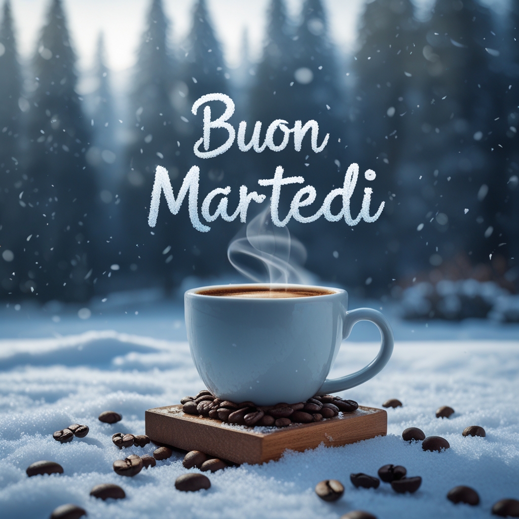 Buon Martedi Buongiorno Invernale