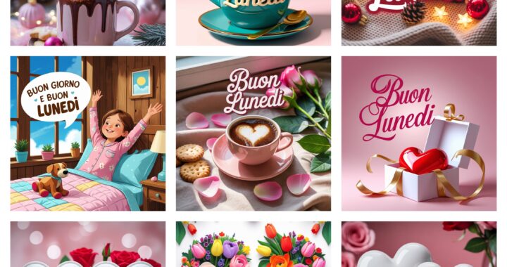 Buongiorno e Buon Lunedi Immagini