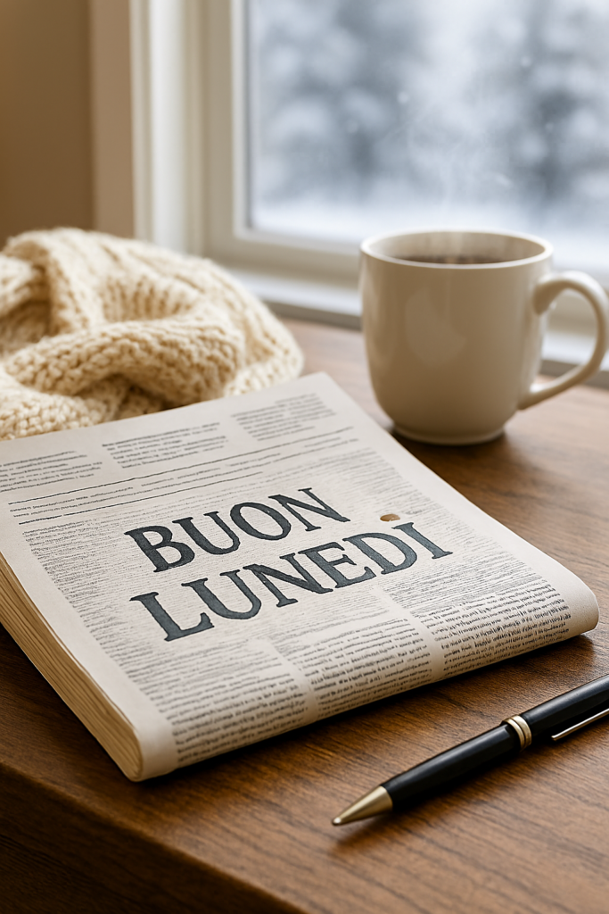 Buongiorno e Buon Lunedi e Immagini 3 Buongiorno e Buon Lunedì e Immagini