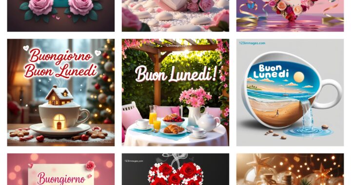 Buongiorno e Buon Lunedì e Immagini