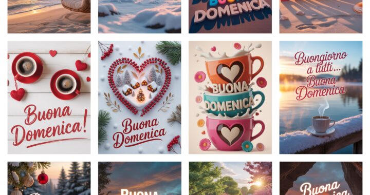 123 Immages Buongiorno e Buona Domenica