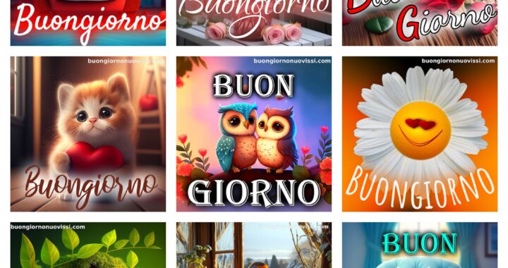 Nuovissimo Buongiorno [30+] Immagini Recenti