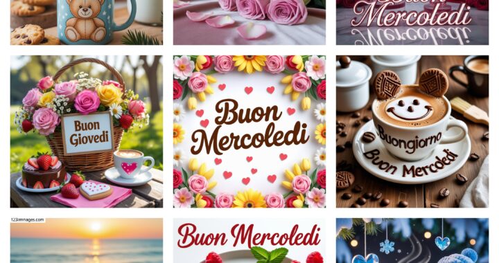 123 Immagini Buongiorno e Buon Mercoledi