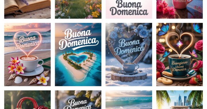 Buongiorno e Buona Domenica Nuovissimi