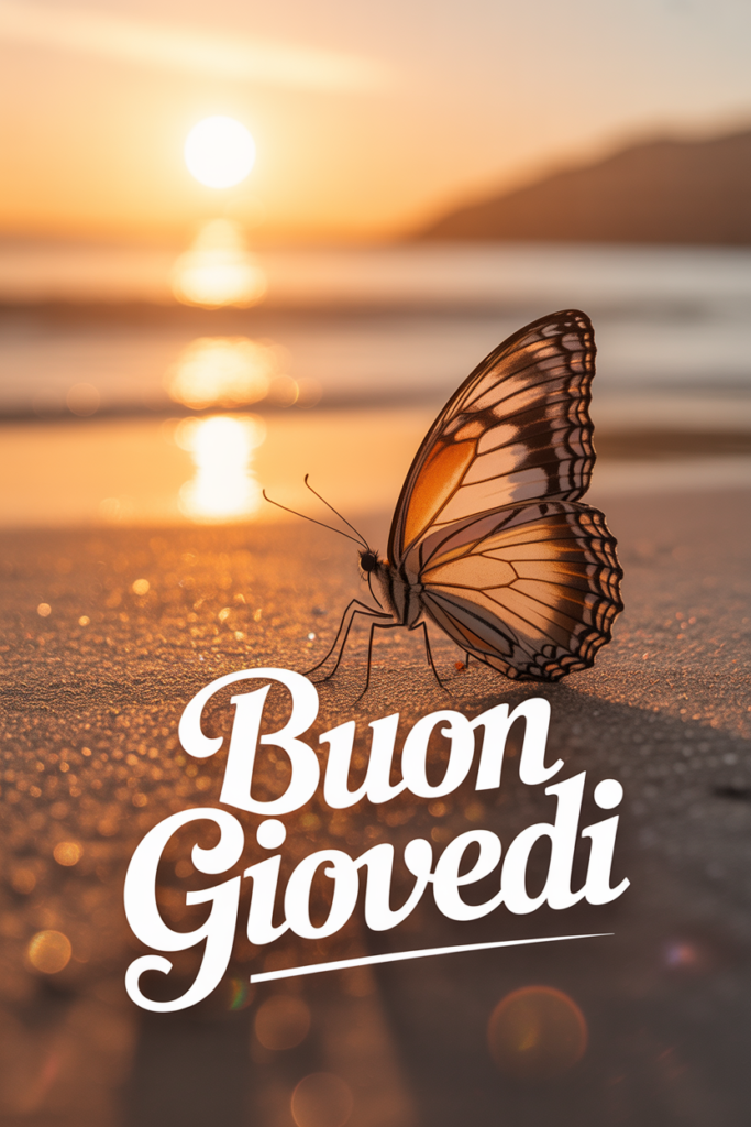 Buongiorno e Buon Giovedì Nuovissimi