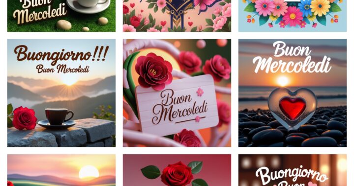 Buongiorno e Buon Mercoledì Nuovissimi
