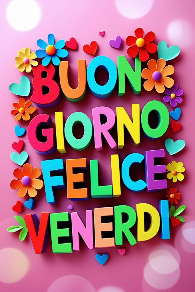 Buongiorno e Buon Venerdi Nuovissimi 20 Buongiorno e Buon Venerdì Nuovissimi