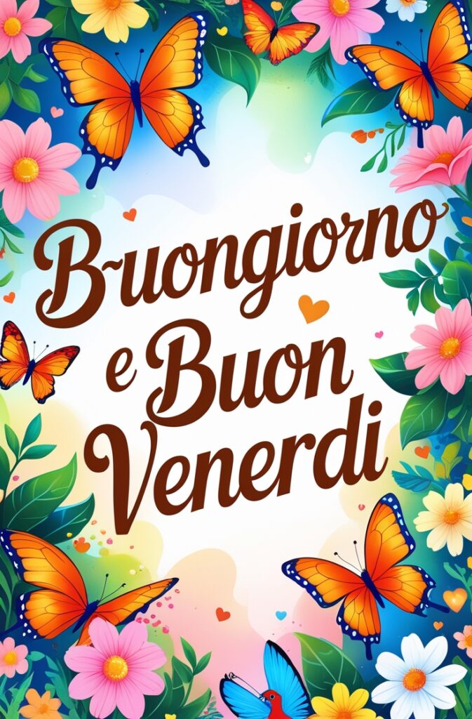Buongiorno e Buon Venerdi Nuovissimi 21 Buongiorno e Buon Venerdì Nuovissimi
