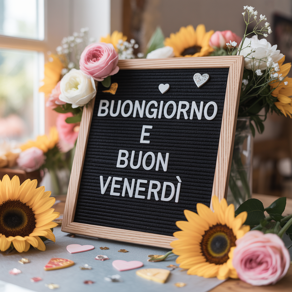 Buongiorno e Buon Venerdi Nuovissimi 4 Buongiorno e Buon Venerdì Nuovissimi