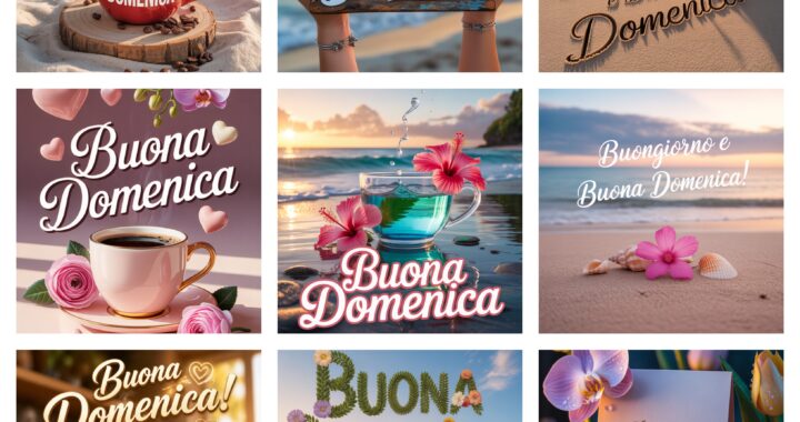 Buongiorno e Buona Domenica Nuovissimi