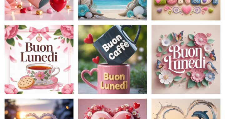 Buongiorno e Buon Lunedi Nuovissimi 