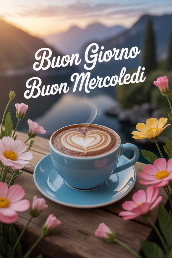 Whatsapp Buongiorno e Buon Mercoledi Nuovissimi