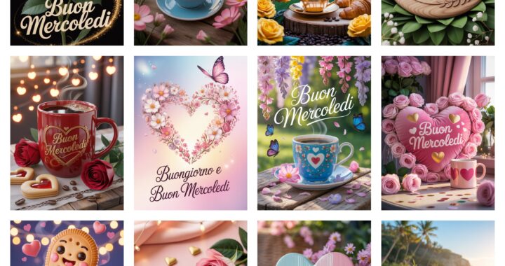 Whatsapp Buongiorno e Buon Mercoledi Nuovissimi