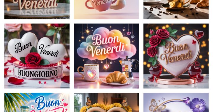 Whatsapp Buongiorno e Buon Venerdi Nuovissimi