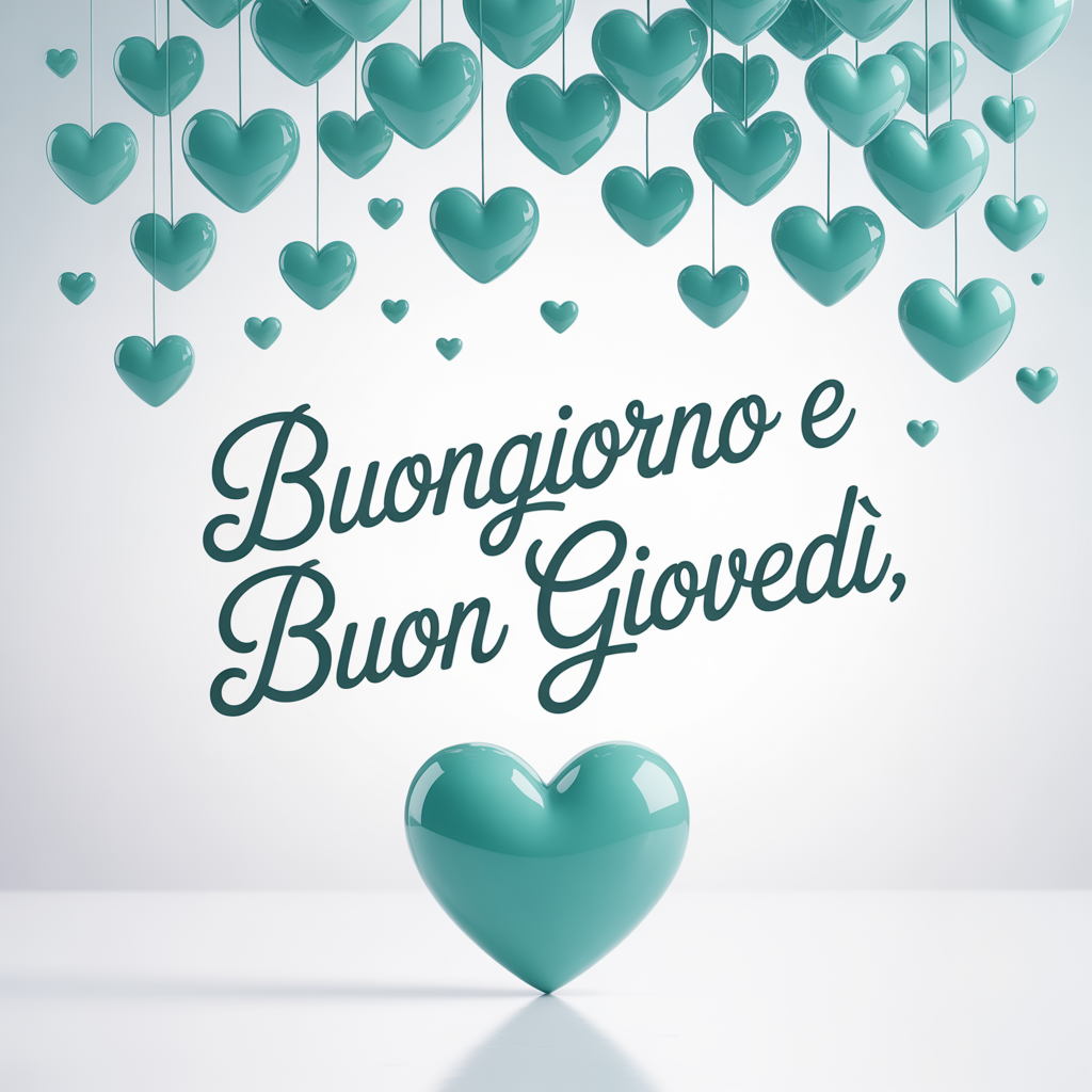 Buongiorno e Buon Giovedi Nuovissimi 