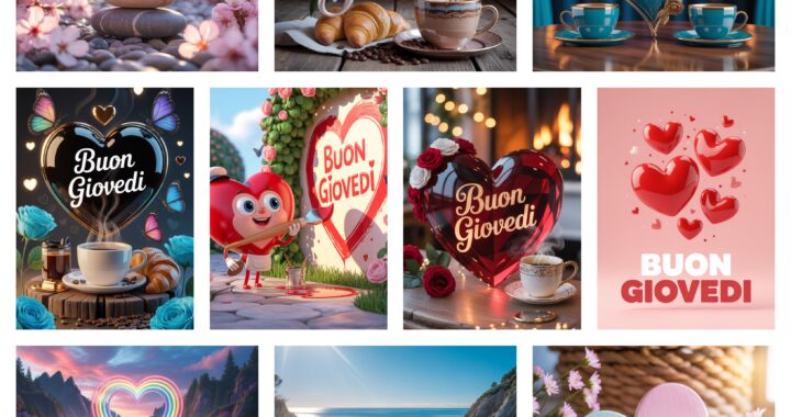 Buongiorno e Buon Giovedi Nuovissimi 