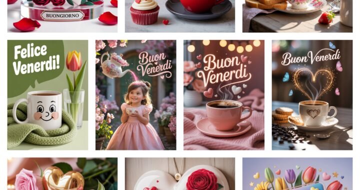 Buongiorno e Buon Venerdì Nuovissimi 