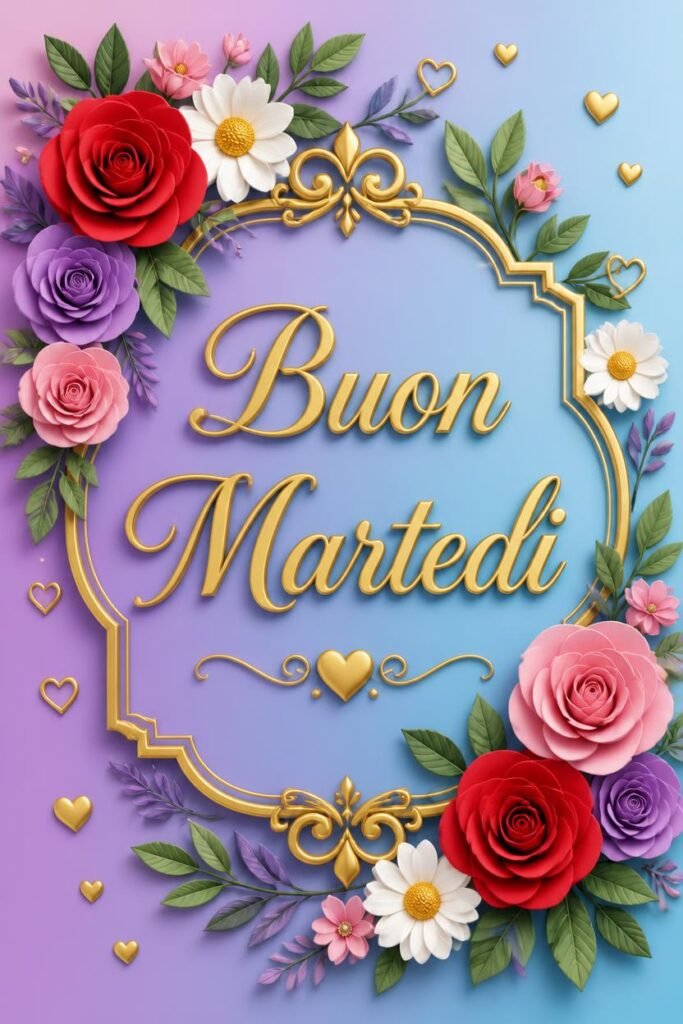 Buon Martedi immagini per WhatsApp 2 Buon Martedi immagini per WhatsApp