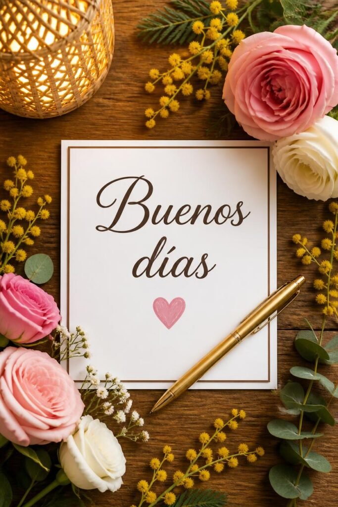 buenos dias completamente nuevo 1 Buenos Días Completamente Nuevos
